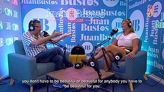 Kata Sanchez Hot MILF Can't Hold Back the Urge to Cum on the Vibrating Machine - Juan Bustos Podcast