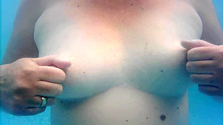 Breasts in the Pool