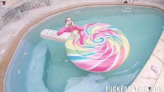 HD B2p 24 Iches Transparent Balloons Pool Inflatable Fun Day