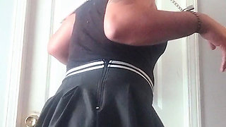 Sissy slave self shock bondage