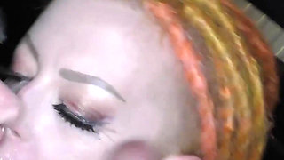 Super Bukkake Party with Piggy and Kitten_2