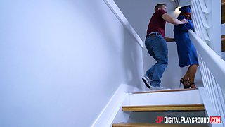 Attractive spic pornstar crazy sex scene