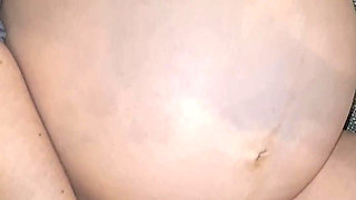 Pregnant MILF Wife Goes Cheating with Stepson - Creampie on the Couch
