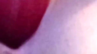 Young Girl with Gorgeous Ass Plays with Dildo