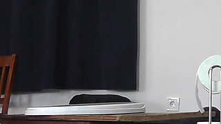 Amy Douxxx Peeing in a Human Toiletbox