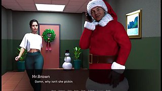 Anna's Christmas Gift: Big Tits MILF Fucks Big Cock in HD 3D Hentai Fantasy