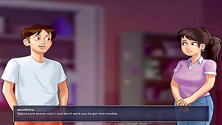 Teacher, hi beach, asian