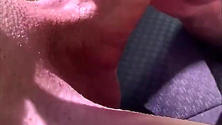 Cock Sucking, Drooling, Handjob, Ball Licking and Powerful Cumshot After Spontaneous Blowjob in Car - Real Amateur Couple POV