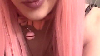 Snow Bunny for Marcus' Big Black Cock