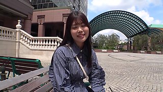 才色兼備の美人専門学生が応募してきた！おしとやかな雰囲気で上品な女性と思いきや？すっご！えっろ！キスするとえろえろモード全開！敏感体質で自ら振る腰が止まらない！