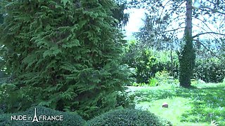Gorgeous owner blonde with big natural boobs gets sodomized for her business