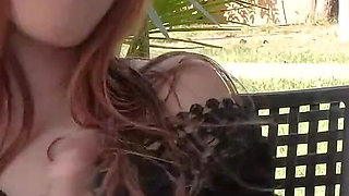 Redhead Safira Casting Wild Gangbang Fuck