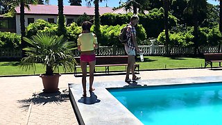 Amateur French Teen Outdoor softcore