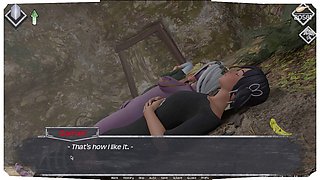 Cartoon sex gameplay with Gamerdark10 featuring a POV cowgirl and big tits