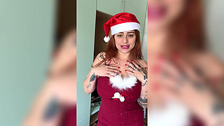 Camila Vegas - Christmas Special 2025 Submissive Santa Swallows Hot Milk to the Last Drop POV