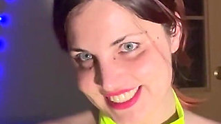 Plastic Bag Domination in Latex Minidress POV