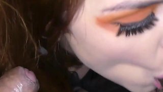 Ginger Girls Enjoy Another Bukkake_1