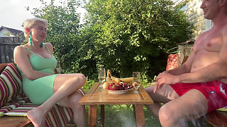 Fruit Feeding of Feet!