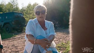 Stunning Gets Fucked In Broad By Her Hunk Boyfriend - Only Matt, Angellica Good And Day Light