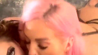 POV Blowjob for BBC with Hot Sexy Duo.