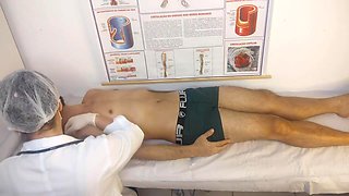 Erection In The Doctors Office