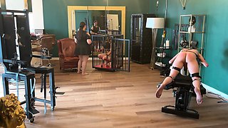 Fetish Lofts with My 2 Slaves, Punishment Area, Slave Treatment, Cage and Special Lounger, Part 2-2.