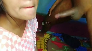 18+ Hot Indian Desi Girl Sucking Her Stepbrother Cock And Missionary Sex