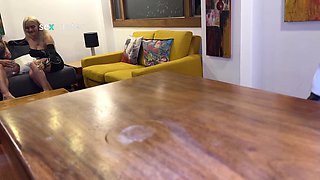 Games, Teens, And A MILF Unforgettable Foursome Group sex