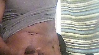 BLACK MASKED JACKING OFF 12 INCH BBC