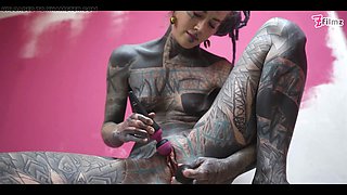 Workwear Anal Stretching Solo Masturbation Gapes and Squirt