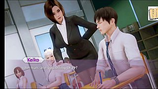 Waifu Academy brings the big booty and big tits in this uncensored hentai visual novel