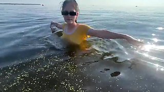 Wow! Met My Younger Stepsister At The Beach, Teased In The Cabin And Ended Up Having Rough Sex At Home