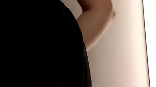 Horny Teen Uses Her Dildo in a Locker Room
