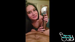 Housewife Jane Cucks You with Big Black Dildo!