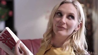 Hot Blonde Milf Is Fucking Her Step- Son For The First Time