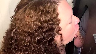 Glory Hole Blowjobs and Brunettes