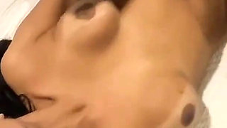 Hot Threesome with a Young Husband's Friend