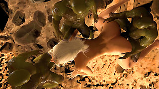 Goblins Have Gangbang Orgy With A Hot Blonde Elf