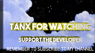 Sexbot - she has massive milking boobs - and wants to become like a cheerleader using the toy.