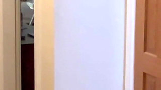 I Keep My Chastity Slave Naked in a Cupboard Under the Stairs at Home While I Have Some “alone Time