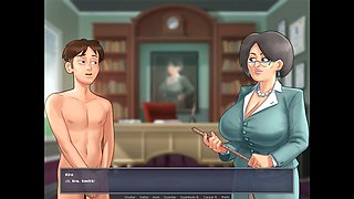 Naked at school, teen, big ass