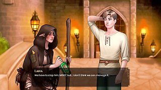 Wild dating sim featuring sexy animated action with big-boobed elves and more