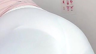 Sweaty Fart Domination in Pink and White Shorts After Gym