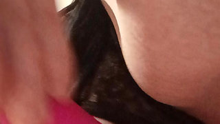 In the bathroom alone with me to satisfy my desire