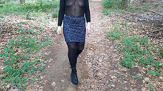 Enjoying Driving and Masturbate