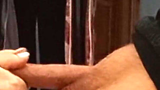 Neighbor Does an Oil Dick Hand Job