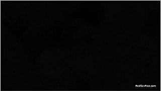 Nine Months Preggo White Chick With A Skinny Ebony Woman