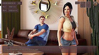 Fucking My Slut Wife In Her Office - 3d Hentai Animated Porn - Living With Temptation - Double Creampie, Hentai 3d And Anime Hentai