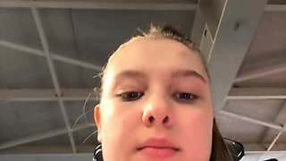 Masturbate in the Gym so Hard
