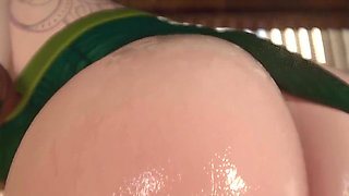 Megaera Hot White Big-booty Babe Riding Massive Monster Cock in Intense Hardcore Sex with Tight Pussy and Cum-soaked Finish